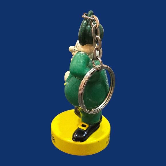 St. Patrick's 1980 Leprechaun Power Button & Vintage Casino Lucky Irish Keychain - Picture 9 of 13